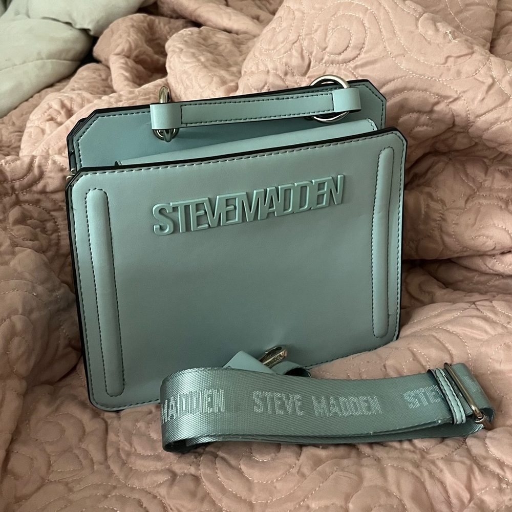 Steve Madden Sky Blue Shoulder Bag